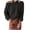 Black, variant on Sweater for Women Trendy off Shoulder Long Sleeve Pullover Knit Tops Fall Winter Plus Size Loose Casual Blouse