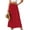 A Red, variant on Ygbgbb Women's Summer Casual Maxi Skirt Eyelet Embroidery Skirt High Waisted Elastic Waist Flowy A-Line Long Skirt Lightweight Boho Skirt for Beach Vacation and Everyday Wear Yellow L