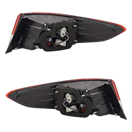 New OEM Replacement Tail Light Assembly Compatible with 2018-2019 Hyundai Sonata 2.4L 2.0L I4 185HP Replaces HY2805153 HY2804153 92402-C2500 92401-C2500 92402C250092401C2500