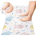 thumbnail image 3 of SKYSONIC Cute Owls Pattern Soft Runner Rug Washable Non-Slip Room Rug Hallway Rug Runner for Entryway,Hallway,Bathroom,and Kitchen,39x20In, 3 of 7