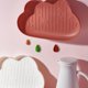 thumbnail image 2 of 2PCS Nube Forma Snack Dish Candy Fruit Plate Dry Food Plate Bowl Plato de plástico para el hogar (Blanco), 2 of 6