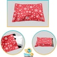 thumbnail image 5 of Shop4Mailers 10 x 13 Glossy Christmas Red Snowflake Holiday Poly Bag Mailer Envelopes 2 Mil 300 Pack, 5 of 6