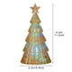 thumbnail image 3 of Mini árbol de Navidad de escritorio con luces LED | Decoración navideña de mesa a pilas | Decoración festiva de 20 cm para fiestas en casa o en la oficina, 3 of 5