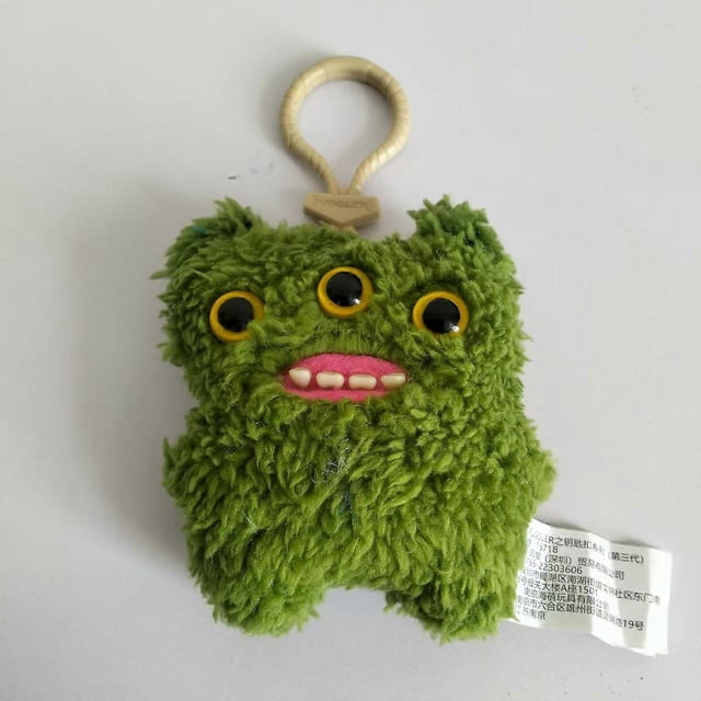 Big Tooth Cute Tooth Monster Pendant, Funk Tooth Treasure, Ugly Cute Monster Doll, Plush Keychain