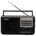 thumbnail image 2 of QFX Portable 4-Band AM/FM/SW1/SW2 Radio with Headphone Output, Black, R-3, 2 of 2