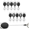 thumbnail image 2 of Badge Holder with Retractable Reel Set,Vertical ID Card Holder, 2 of 4