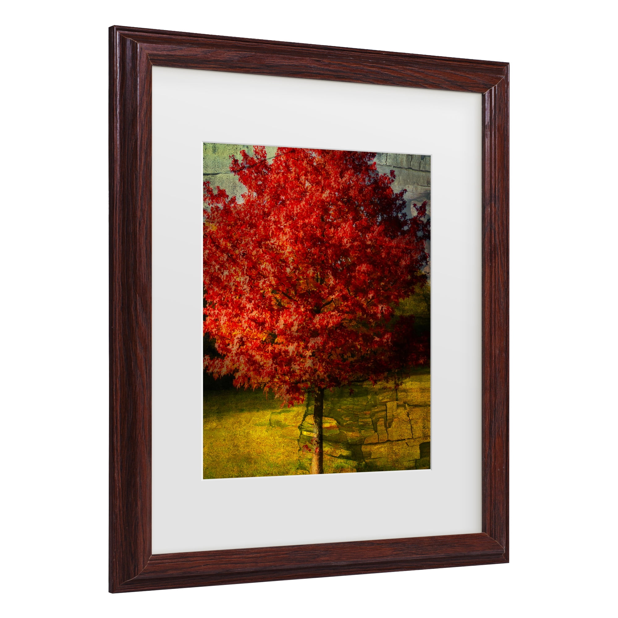 Trademark Fine Art 'Autumn Red' Canvas Art by Philippe Sainte-Laudy