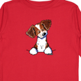 thumbnail image 4 of Inktastic Pocket Brittany Spaniel Boys or Girls Long Sleeve Toddler T-Shirt, 4 of 5
