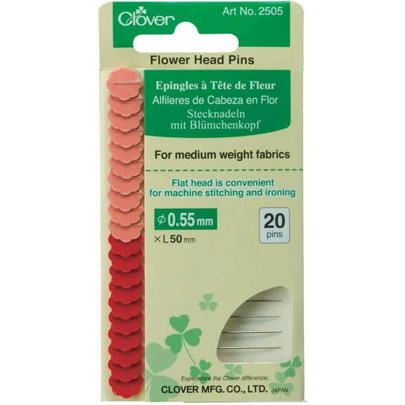 Flower Head Pins, Clover