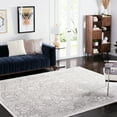 thumbnail image 2 of SAFAVIEH Reflection Dermot Traditional Area Rug, Light Grey/Cream, 8' x 8' Square, 2 of 5