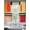 Orange Black Coral Red, variant on Burnt Orange Yellow Sheer Curtains 72 Inch Length 2 Panels Set, Oil Painting Modern Abstract Voile Window Treatment Rod Pocket Curtains Sheers Drapes for Bedroom/Living Room/Kitchen 52"x72"x2