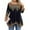 Black, variant on TQWQT Womens Plus Size Tops Cute Womens Tops 4x Plus Size Crewneck Floral Print Long Sleeve Tops Dressy Casual T Shirts 5x Women Plus Size Clothing Beige L