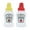 Red*2+Yellow*2, variant on Cheers.US 4 Pcs Mini Ketchup Bottle Honey Mustard Squeeze Bottles Portable Sauce Container for Office Worker Bento Box Diner Condiment Mayo Syrup Salad Dressing BBQ,Transprent