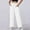 White, variant on Cargo Pants for Womens, Wide Leg Elastic Waist Loose Fit Casual Pull-On Trousers with Pockets White XL