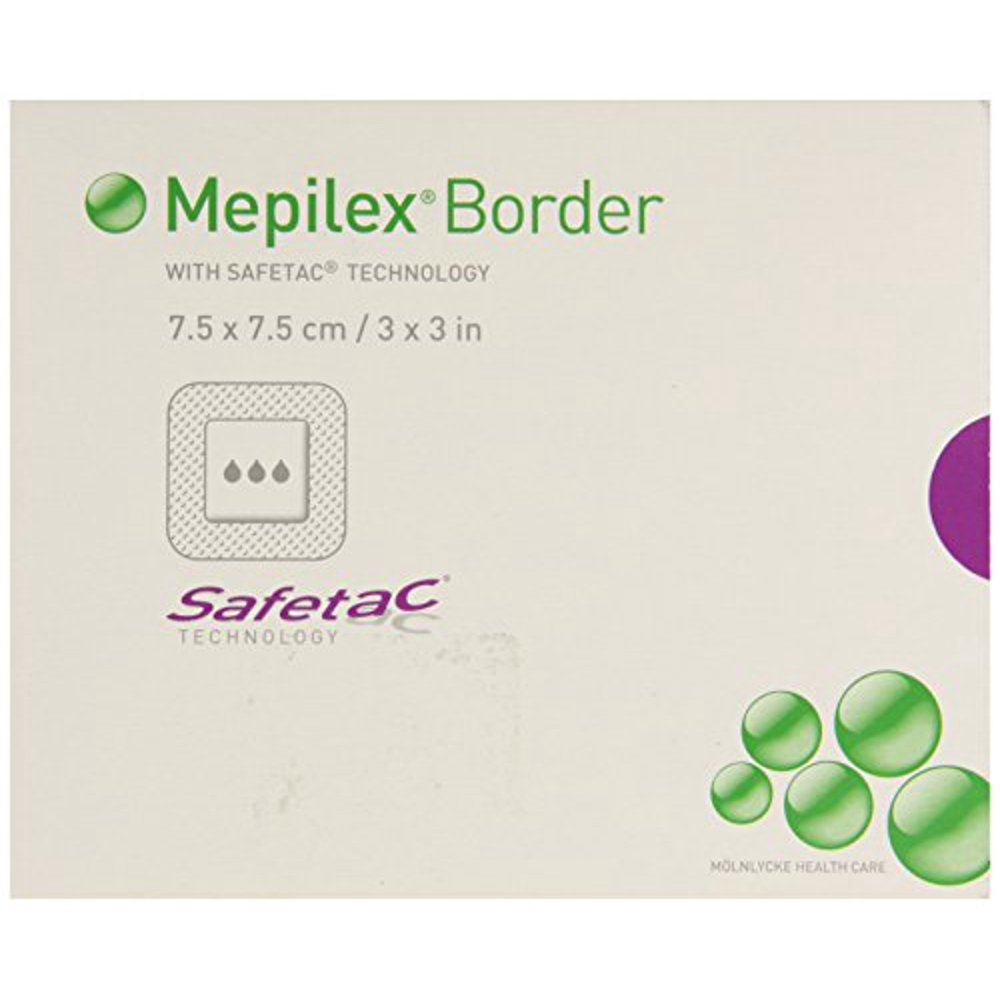 Molnlycke Wound Care SC295200 Mepilex Border 3 x 3 Inch SelfAdherent