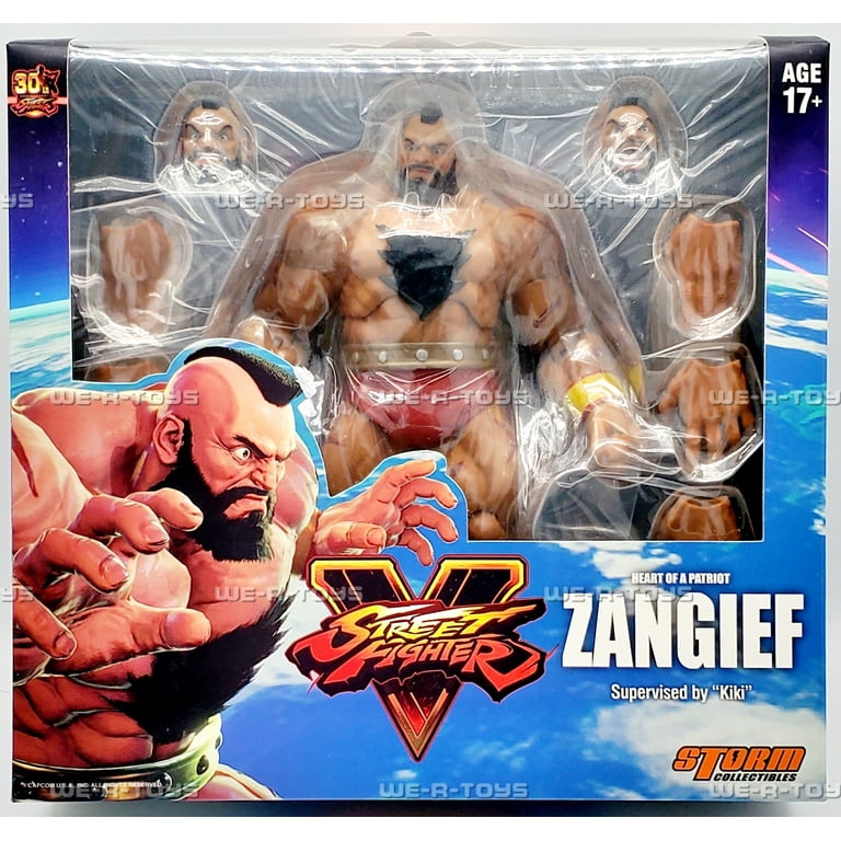 Street Fighter V Zangief Action Figure Storm Collectibles 71701