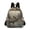Elk at Water Edge in Forest, variant on Mini Backpack Purse for Women Quilted Casual Daypack Small Travel Shoulder Bag, Beautiful Dragonflies