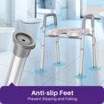 thumbnail image 5 of KEKOY Toilet Seat Riser for Seniors, Raised Toilet Seat with Handles, FSA HSA Eligible 400lb Elevated Toilet Risers, Tool-Free Assembly with Adjustable Height & Width, 5 of 10