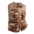 thumbnail image 4 of Chaqueta de secado rápido para hombre con múltiples bolsillos, pesca, senderismo, malla, chaleco, fotografía 2XL Soledad Chaleco de malla para hombre, 4 of 8
