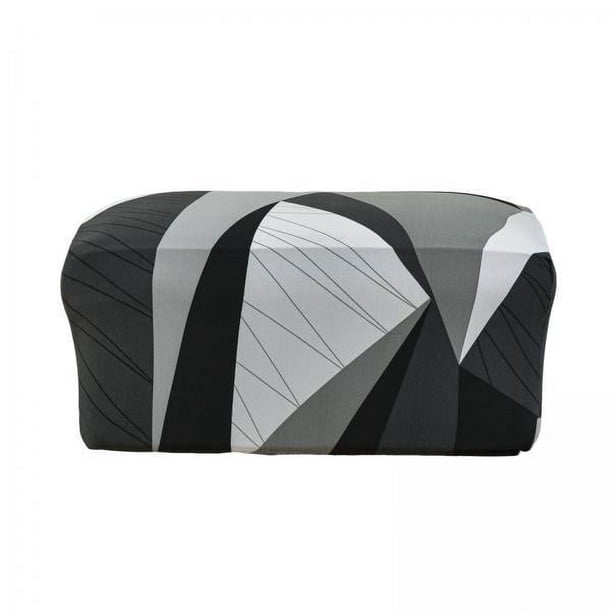 Protector de sofá,Funda otomana elástica Sofá rectangular extraíble,Funda otomana elástica antideslizante Dormitorio impreso,Funda otomana elástica elástica Sala de estar plegable,Funda