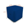 thumbnail image 5 of COVERS&ALL Air Conditioner Cover 18 Oz Waterproof - 100% Weather Resistant PVC Coated Outdoor Furniture AC Cover with Air Pockets & Drawstring for Snug Fit (24" W x 24" D x 22" H, Blue), 5 of 6