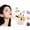 Beige, variant on Jewelry-Inspired Clip-On Earbuds w/Detachable Earrings & Bracelet