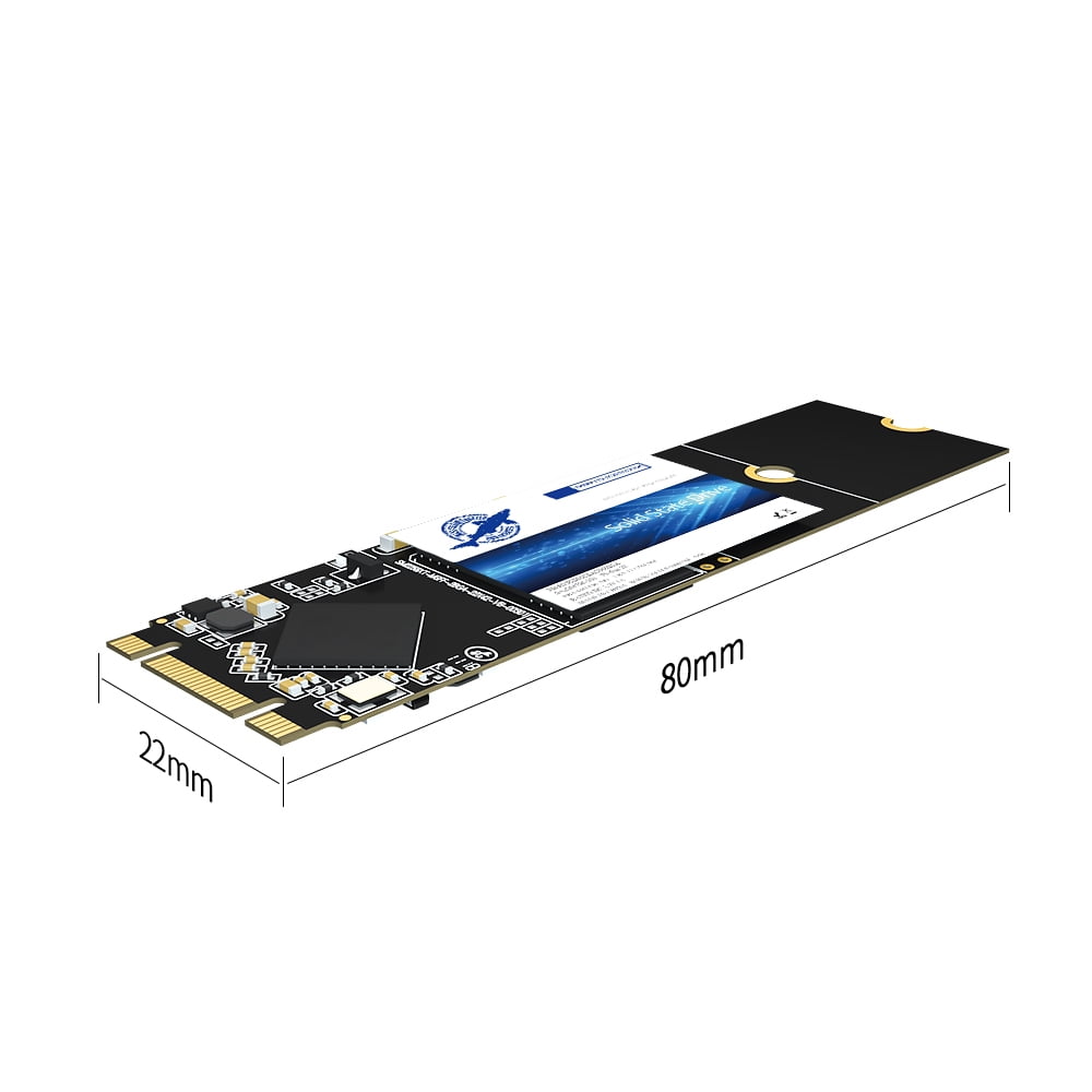 DOGFISH M.2 2280 SSD 512GB Ngff Internal Solid State Drive High-Performance Hard Drive for Desktop Laptop SATA III 6Gb/s Includes SSD(512GB, M.2 2280)