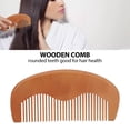 thumbnail image 4 of Peine De Viaje De Madera, Peine Pequeño Para El Cuidado Del Cabello, Agarre Cómodo Para Salir Para Mujeres, 4 of 7