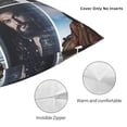 thumbnail image 5 of Jason Momoa Throw Pillow Case Pillowcase Shell for Couch Sofa Home Decoration 26"x26", 5 of 9