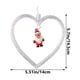 thumbnail image 3 of Xihbxyly Luz Led con Ventosa, Colgante de Papá Noel con Copo de Nieve y Ciervo, Funciona con Pilas, Luz Blanca Cálida, Decoración Navideña para El Hogar, Escaparate, Fiesta, Boda, 14,5 X 14 Cm., 3 of 6