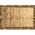 thumbnail image 1 of Ahgly Company Indoor Rectangle Abstract Brown Modern Area Rugs, 3' x 5', 1 of 4