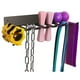 thumbnail image 3 of Injueey Colgador de almacenamiento para equipos de gimnasio, solución fácil de montar y que organiza el espacio para usos múltiples Almacenamiento y organización del hogar negro 7 ranuras, 3 of 6