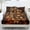 Bark Leaf Camo, variant on Whosucclay Camo Dog 3Pc Fitted Sheet Set, Soft Bed Linen for Bedroom, Fitted Sheet & 2 Pillowcases, No Flat Sheet Included Smooth Long Lasting, Twin Size