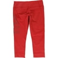 thumbnail image 2 of Reebok Womens CrossFit Lux 3/4 Compression Athletic Pants, Red, X-Small, 2 of 2