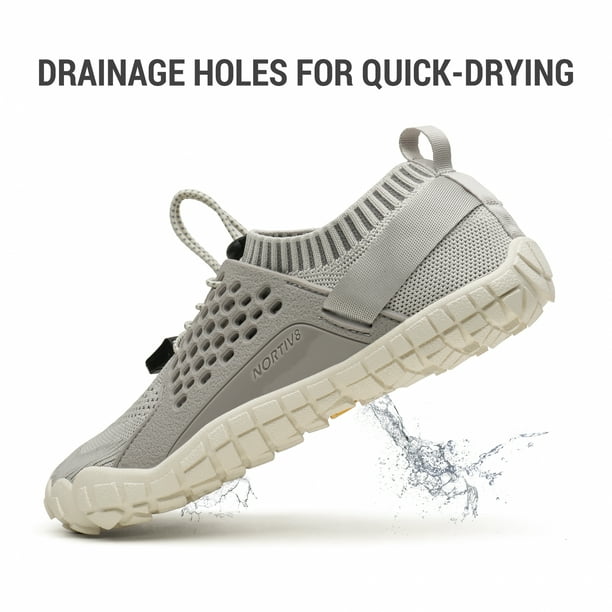 Nortiv 8 Women Water Shoes Barefoot Quick Dry Sport Beach Swimming