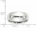 thumbnail image 5 of Primal Gold 10 Karat White Gold 7mm Standard Comfort Fit Band Size 11, 5 of 5