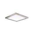 thumbnail image 2 of Maxim Wafer 9" Wide Square Satin Nickel LED Outdoor Ceiling Light, 2 of 4
