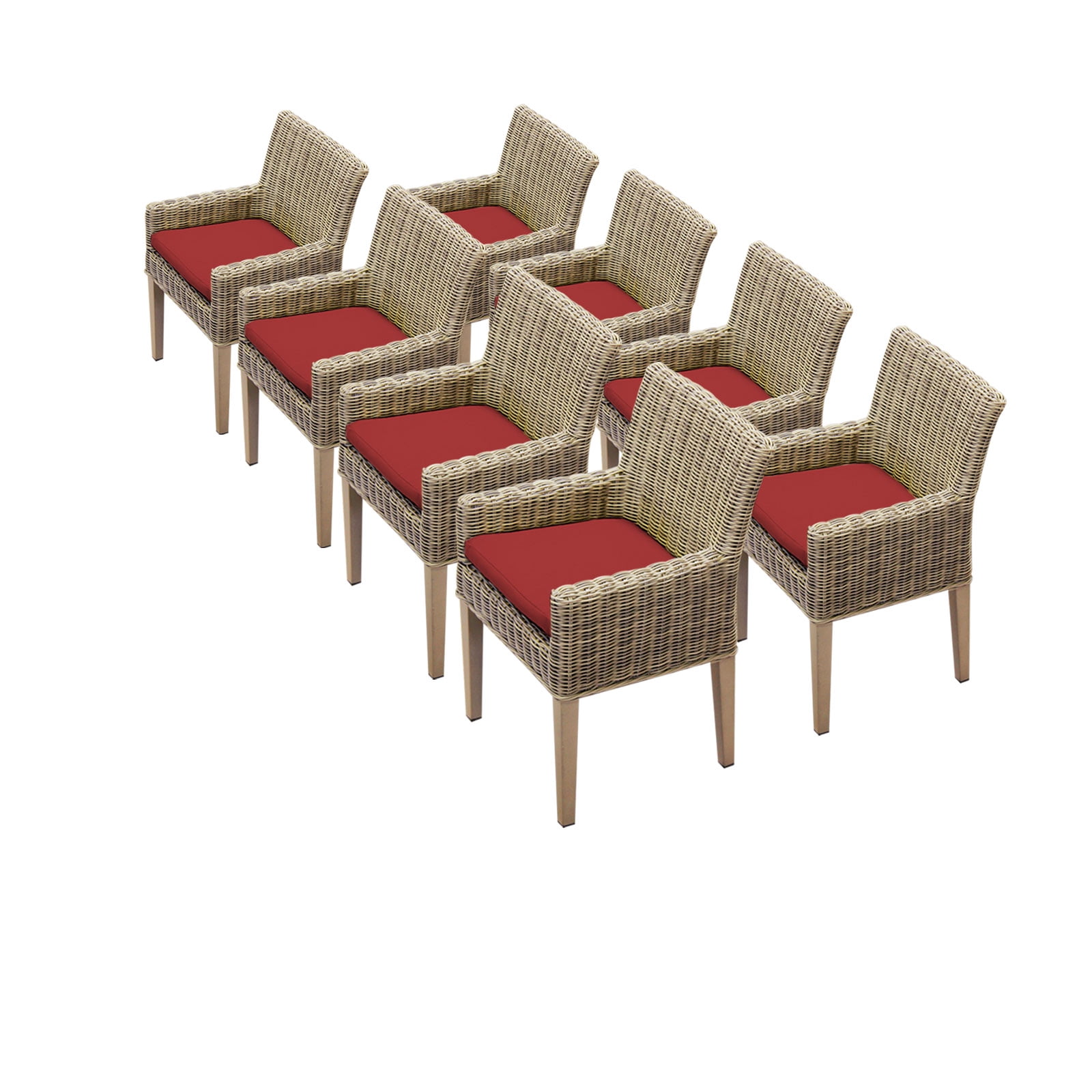 8 Royal Dining Chairs With Arms