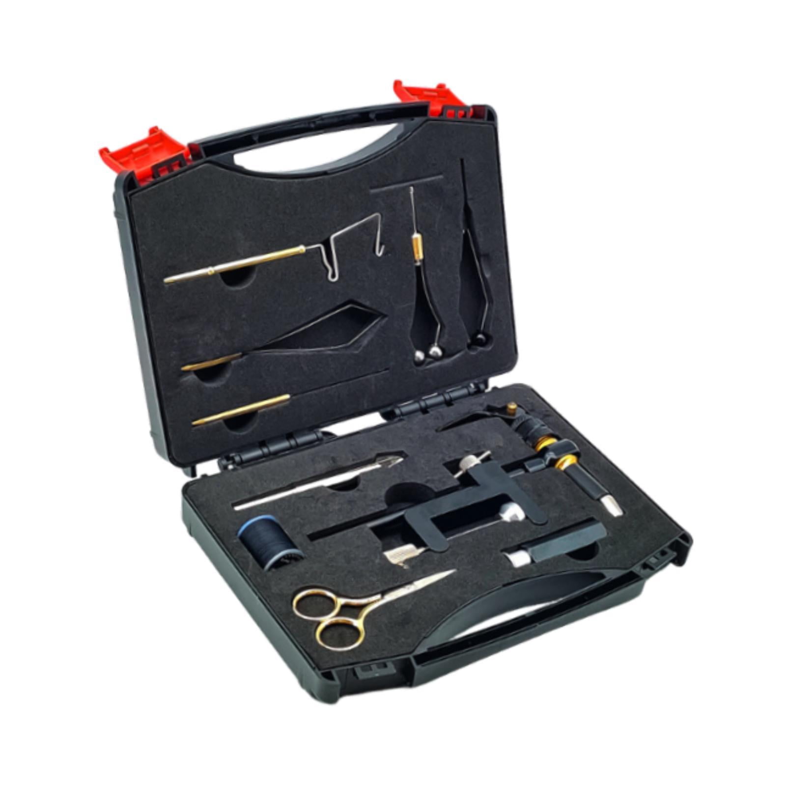 Wswqop Fly Tying Set for Beginners, Travel, Lightweight, Outdoor, Compact And Portable