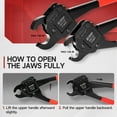 thumbnail image 4 of Crimping Tool iCrimp F1807 PEX para tubos con alicates y juego de cortadores, 4 of 7