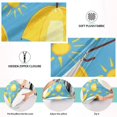 thumbnail image 3 of Umbrella with Sun Plush Pillow Cases Standard Size Ultra Soft Warm Pillowcases with Zipper 20"x26", 3 of 9
