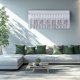 thumbnail image 3 of Cortina Interior Para Aire Acondicionado Con Elegante Diseño Estampado Hueco Para Salón Y Dormitorio Parabrisas Decorativo Y Funcional, 3 of 6