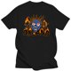 thumbnail image 1 of Spooky Island Slim Camisa negra con capucha para hombres y mujeres de tamaño completo, 1 of 7