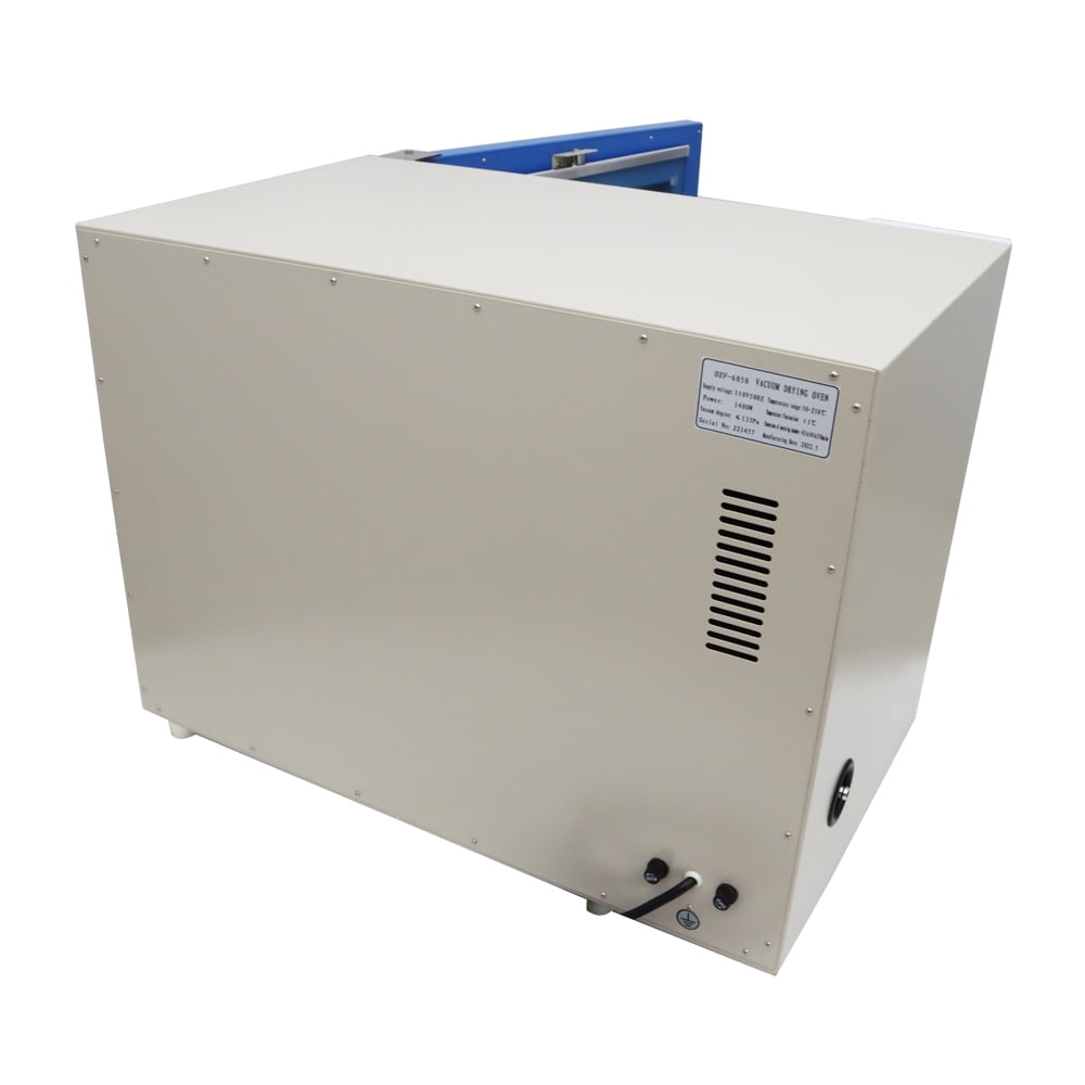 Vacuum Heating Drying Oven Digital Stainless Steel Chamber 2 Shelves Temperature Control Lab 110V 1.9Cu ft