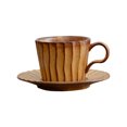 thumbnail image 2 of Ganfancp Tazas de Café Platos Tazas de Desayuno de Cerámica a Prueba de Calor Tazas de Café de Alto Valor de Apariencia Tazas Exquisitas para El Hogar Ofertas Del Día 1*Taza de Café, 1*Plato de Café, 2 of 7