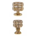 thumbnail image 1 of 2Pcs European style Crystal Candle Holders for Festival Housewarming Tabletop Decoration, 1 of 9