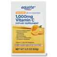 thumbnail image 4 of Equate 1000mg Vitamin C Powder Supplement for Immune Support Drink Mix, Orange - 30ct, Compare to Emergen-C® Ingredients, 4 of 13
