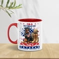 thumbnail image 2 of I'm a Rottweiler Dad and a Veteran, Nothing Scares me Happy Father's Day 11oz Accent Two-tone Mug Rottie Dog Lover Gifts Idea Coffee Tea Cup - 00006, 2 of 5