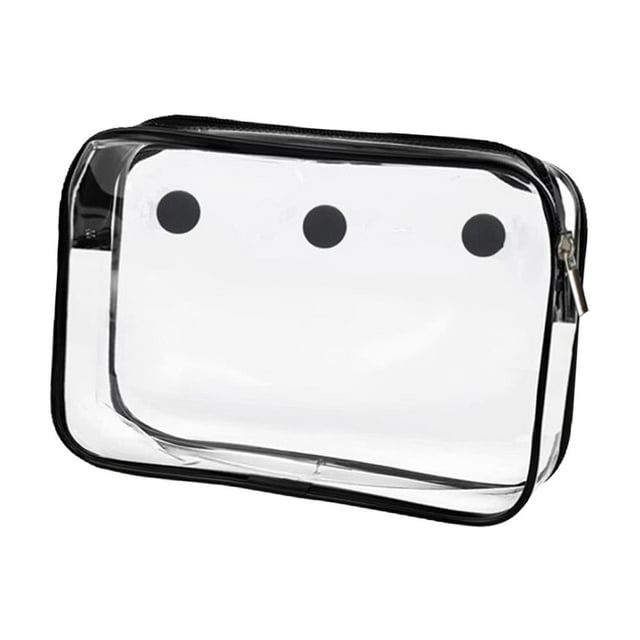 Bolso Interior Transparente Bolso De Maquillaje Bolso De Mano Para Mujer Para Viajes Al Aire Libre 28cmx24cmx7cm Sunnimix Bolsa interior transparente.
