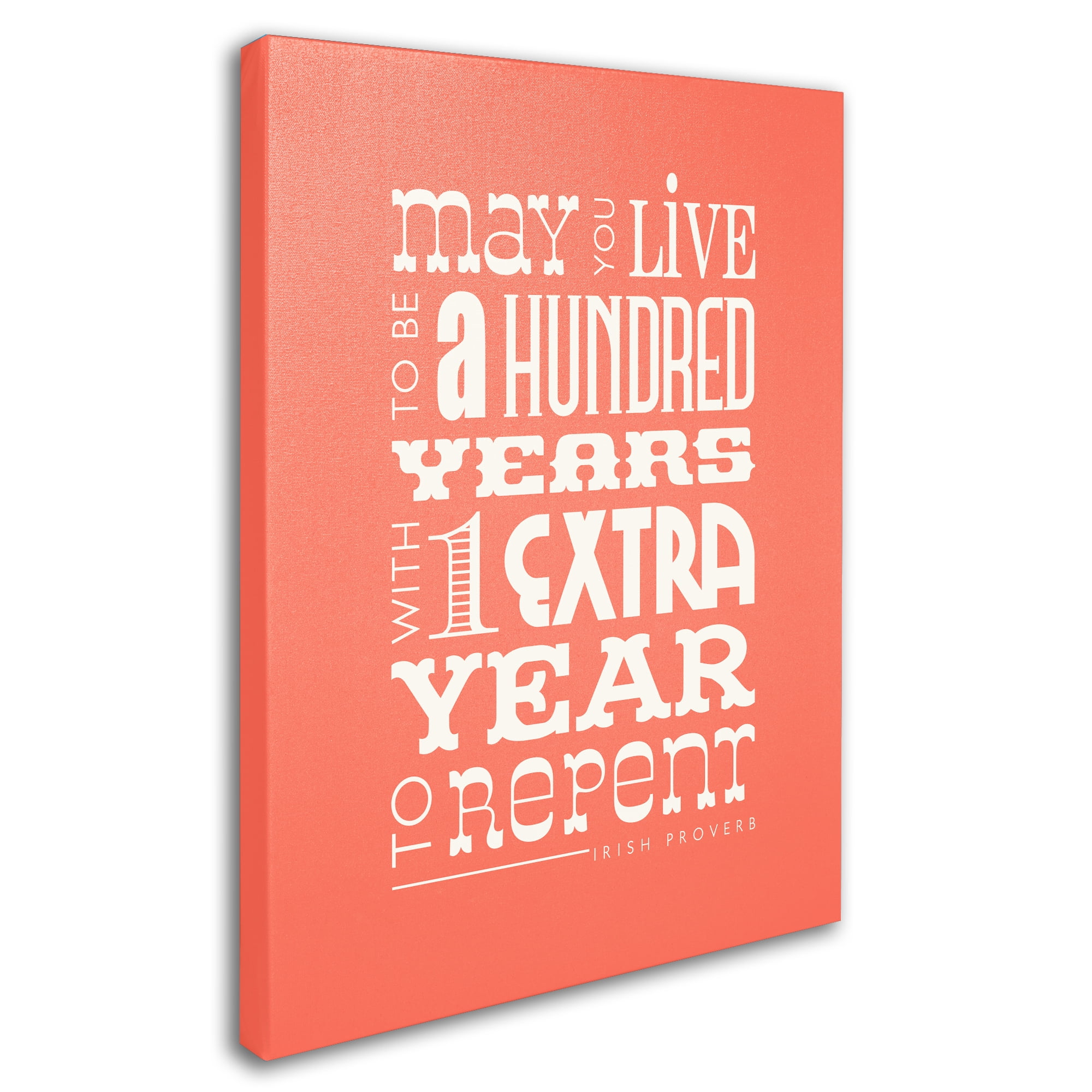 Trademark Fine Art "Irish Proverb II" Canvas Art by Megan Romo